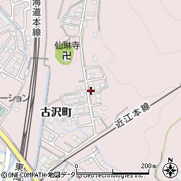 滋賀県彦根市古沢町870-41周辺の地図
