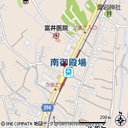 静岡県御殿場市竈723-5周辺の地図