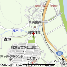 京都府福知山市堀293-1周辺の地図