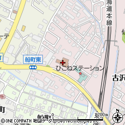 滋賀県彦根市古沢町660-3周辺の地図