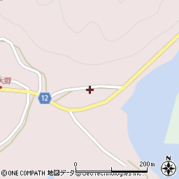 京都府南丹市美山町大野道ノ下周辺の地図