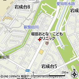 愛知県春日井市岩成台4丁目5-24周辺の地図