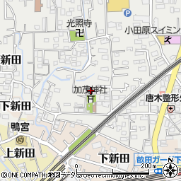 神奈川県小田原市鴨宮709周辺の地図
