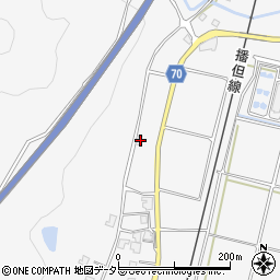 兵庫県朝来市物部230周辺の地図