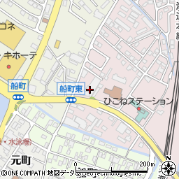 滋賀県彦根市古沢町661周辺の地図