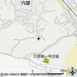 神奈川県小田原市穴部53周辺の地図
