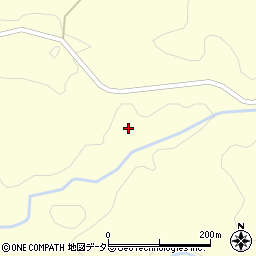 島根県安来市伯太町上小竹222周辺の地図