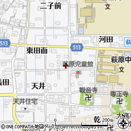 公文　萩原第２教室周辺の地図