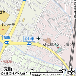 滋賀県彦根市古沢町685周辺の地図