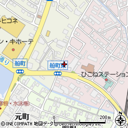 滋賀県彦根市古沢町654-6周辺の地図