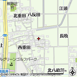 愛知県一宮市大和町北高井長牧1191周辺の地図