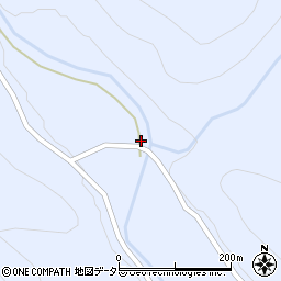 京都府京都市左京区久多上の町99周辺の地図