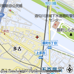 神奈川県小田原市多古403-3周辺の地図