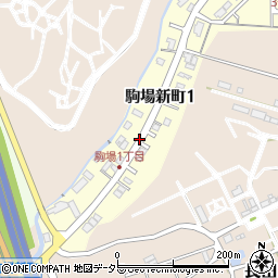 〒620-0841 京都府福知山市駒場新町の地図