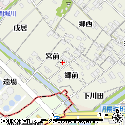 愛知県一宮市丹陽町外崎宮前790周辺の地図