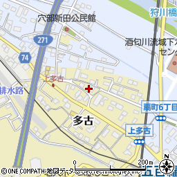 神奈川県小田原市多古306周辺の地図