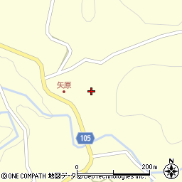 島根県安来市伯太町上小竹195周辺の地図