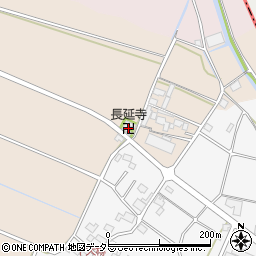 長延寺周辺の地図