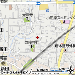 神奈川県小田原市鴨宮700周辺の地図