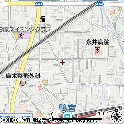 神奈川県小田原市鴨宮172周辺の地図