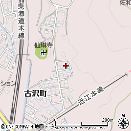 滋賀県彦根市古沢町870-33周辺の地図