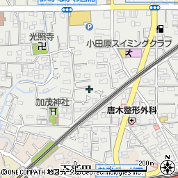 神奈川県小田原市鴨宮685周辺の地図