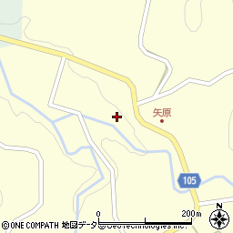 島根県安来市伯太町上小竹107周辺の地図