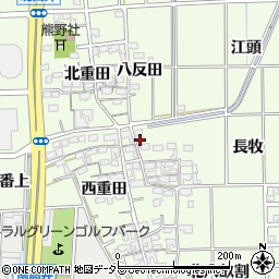 愛知県一宮市大和町北高井長牧1194周辺の地図