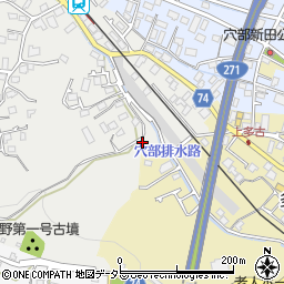 神奈川県小田原市穴部67周辺の地図