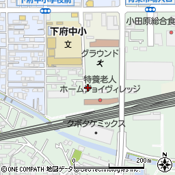 神奈川県小田原市酒匂周辺の地図
