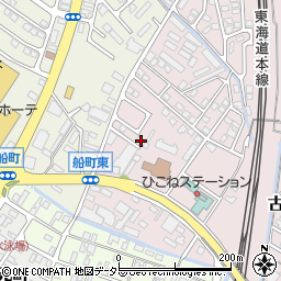 滋賀県彦根市古沢町683-12周辺の地図