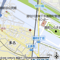 神奈川県小田原市多古407周辺の地図