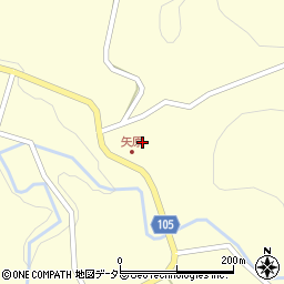 島根県安来市伯太町上小竹193周辺の地図