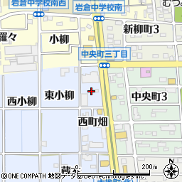 愛知県岩倉市大地町西町畑3周辺の地図