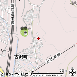 滋賀県彦根市古沢町870-31周辺の地図