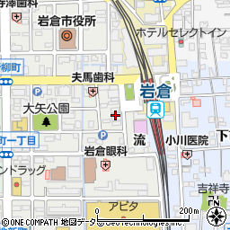 大名古屋酒場 喰海 岩倉駅前店周辺の地図