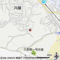 神奈川県小田原市穴部132周辺の地図