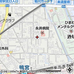 神奈川県小田原市鴨宮219周辺の地図