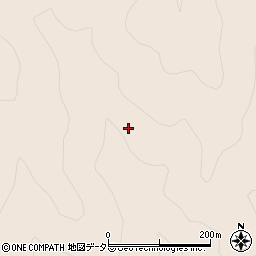 愛知県豊田市大野瀬町大カサワ周辺の地図