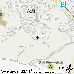 神奈川県小田原市穴部134周辺の地図