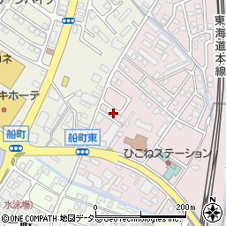 滋賀県彦根市古沢町683-14周辺の地図