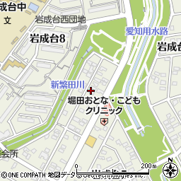 愛知県春日井市岩成台4丁目5-7周辺の地図