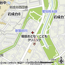 愛知県春日井市岩成台4丁目5-20周辺の地図
