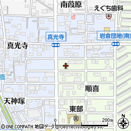 セブンイレブン岩倉大市場町店周辺の地図