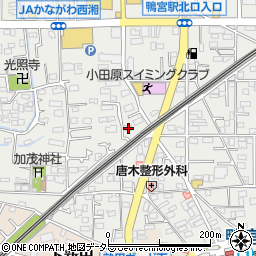 神奈川県小田原市鴨宮652周辺の地図