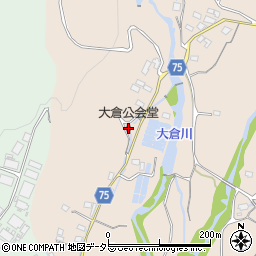 大倉公会堂周辺の地図