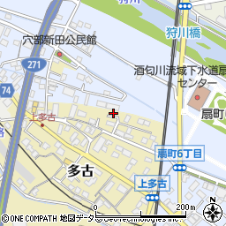 神奈川県小田原市多古397周辺の地図