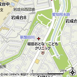 愛知県春日井市岩成台4丁目5-8周辺の地図