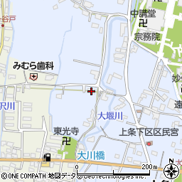 静岡県富士宮市上条570-2周辺の地図