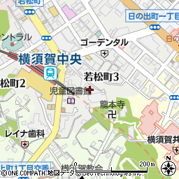 ライオンズマンション横須賀中央第２周辺の地図